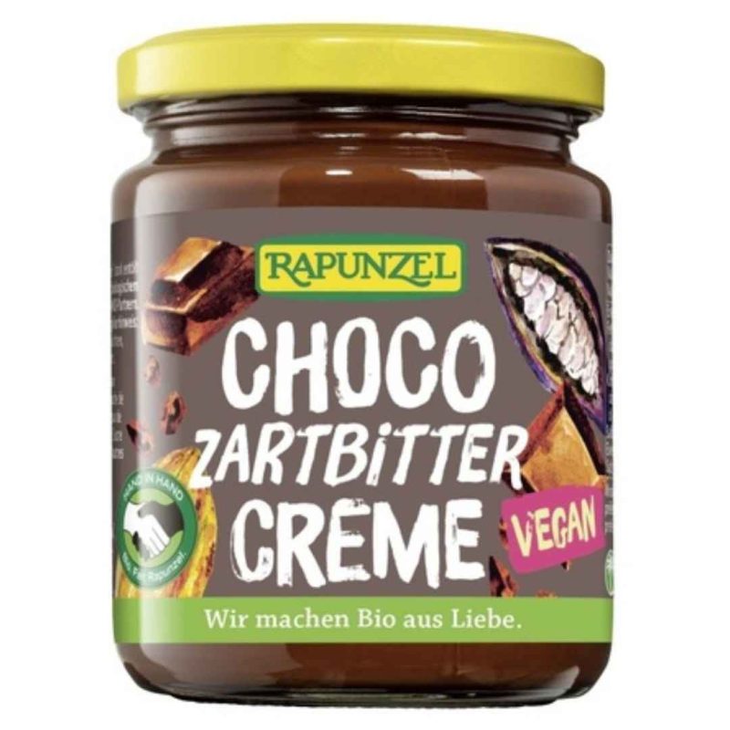 Crema de chocolate negro ecológica 250g