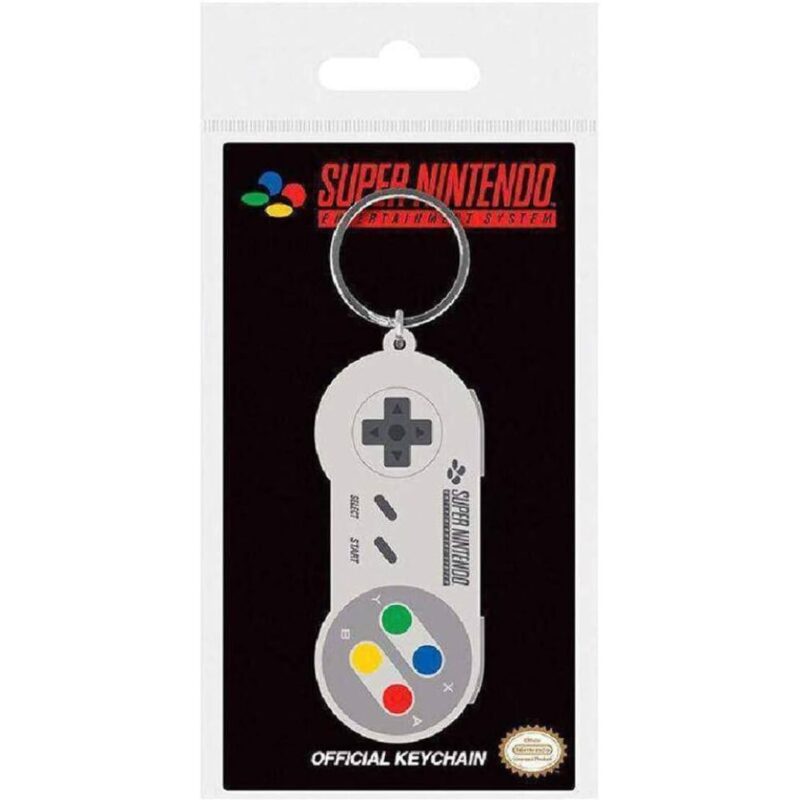 Llavero<br>S. Nintendo<br> (Licencia oficial)