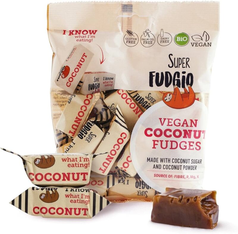 Caramelos de coco (Toffee) Bio sin leche 150g