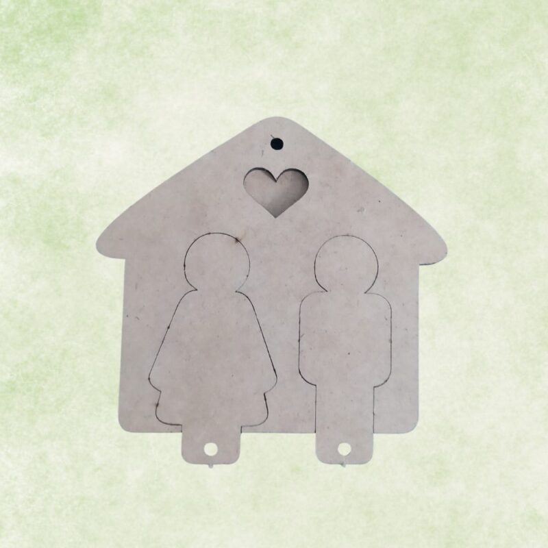 LLAVEROS DE PAREJA DULCE HOGAR