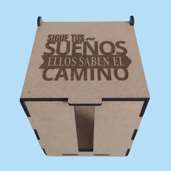 CAJA DE MADERA PARA TAZA 🌿